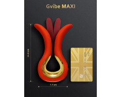 Универсальный вибратор Gvibe Maxi, 14.9 см-foto5