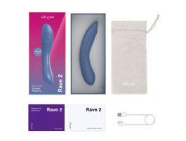 Вибратор для пар We-Vibe Rave 2 голубой-foto9