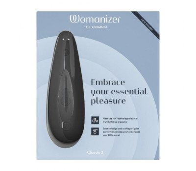 Бесконтактный клиторальный стимулятор Womanizer Classic 2 черный