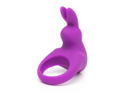 Вибронасадка с кольцом Happy Rabbit Cock Ring фиолетовое