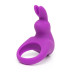 Вибронасадка с кольцом Happy Rabbit Cock Ring фиолетовое