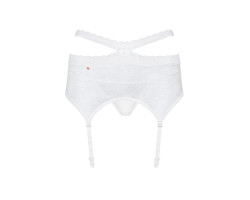 пояс для чулок  и трусики "Swanita" белый LXL-foto3