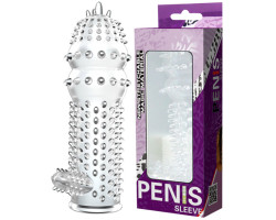 BI 010 / Насадка мужская силиконовая, 14,2 см _ BI-010045C закрытая-foto2