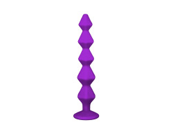 Анальная Цепочка с Кристаллом Emotions Buddy Purple 1400-03lola-foto8