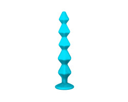 Анальная Цепочка с Кристаллом Emotions Buddy Turquoise 1400-02lola-foto3