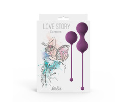 Набор вагинальных шариков Love Story Carmen Lavender Sunset 3011-03lola