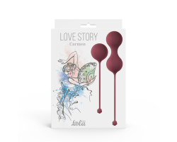 Набор вагинальных шариков Love Story Carmen Wine Red 3011-02lola-foto5