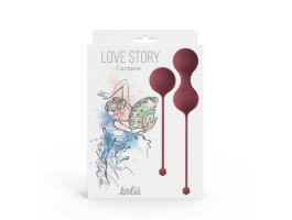 Набор вагинальных шариков Love Story Carmen Wine Red 3011-02lola-foto5