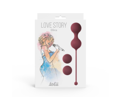 Набор вагинальных шариков Love Story Diva Wine Red 3012-02lola-foto5