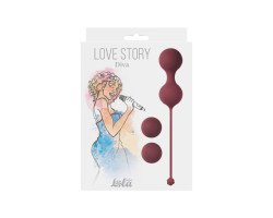 Набор вагинальных шариков Love Story Diva Wine Red 3012-02lola