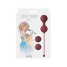 Набор вагинальных шариков Love Story Diva Wine Red 3012-02lola
