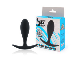 ВТУЛКА АНАЛЬНАЯ L 95 мм (L рабочей части 85 мм) D 28 мм, цвет чёрный арт. SEM-55