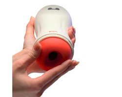 Мастурбатор "Shhh" автоматический EVA с вакуумом и вибрацией USB-foto5