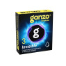 ПРЕЗЕРВАТИВЫ GANZO INVISIBLE №3 BLACK EDITION (гладкие супертонкие с доп. смазкой), 3 шт. в упак.