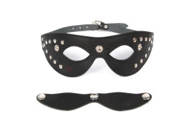 МАСКА кожа, цвет чёрный арт. NTB-80352-foto2