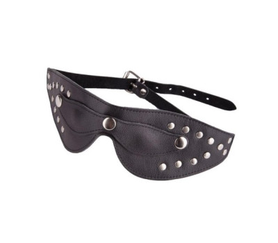 МАСКА кожа, цвет чёрный арт. NTB-80352