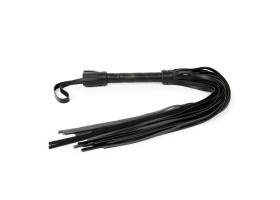 ПЛЕТЬ кожа, L хвоста 490 мм L рукояти 190 мм, цвет чёрный арт. NTB-80360