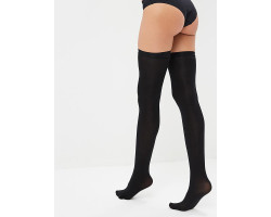 Плотные черные чулки (Sense) (S/M)-foto4