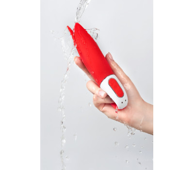 Вибратор  Satisfyer Vibes Power Flower красный аккумулятор USB