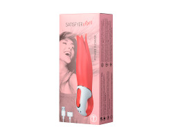 Вибратор  Satisfyer Vibes Power Flower красный аккумулятор USB-foto21