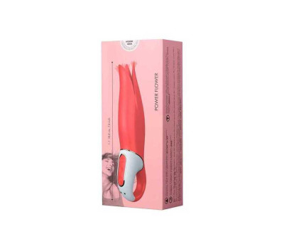 Вибратор  Satisfyer Vibes Power Flower красный аккумулятор USB