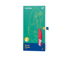 Вибратор  Satisfyer Vibes Power Flower красный аккумулятор USB-foto11