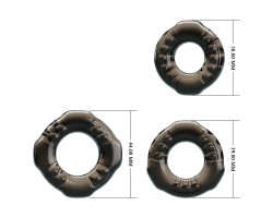 Набор эрекционных колец BI-210263-foto3