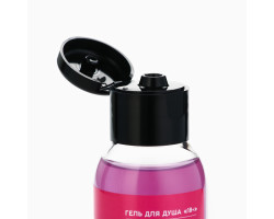 Гель для душа ЧИСТОЕ СЧАСТЬЕ «Классной телочке», 100 мл, аромат спелой черники, 18+-foto2