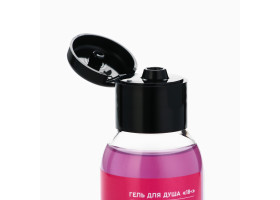 Гель для душа ЧИСТОЕ СЧАСТЬЕ «Классной телочке», 100 мл, аромат спелой черники, 18+-foto2