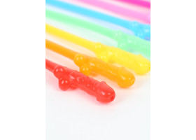 Трубочки для коктейлей 18+ 1 шт., МИКС-foto2