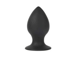 ВТУЛКА АНАЛЬНАЯ цвет чёрный, L 80 мм D 52 мм арт. SEM-55036