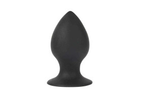 ВТУЛКА АНАЛЬНАЯ цвет чёрный, L 80 мм D 52 мм арт. SEM-55036