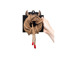 Веревка профи-джут Pecado BDSM, Шибари, 8 мм, 5 м-foto3