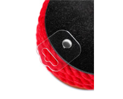Веревка для шибари Pecado BDSM, на катушке, хлопок, красная, 10 м-foto2