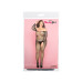 Костюм-сетка со стразами и стринги Candy Girl Jewelle, нейлон, черный, 2XL