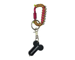 Брелок "I love Desire" в ассортименте с подвесом model-19 (розовый с бусинами)