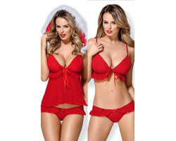 костюм "851-CST-3" S/M красно-белый-foto3