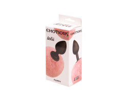 Анальная Пробка с Хвостом Emotions Fluffy Pink 4017-02lola-foto5