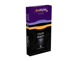 ПРЕЗЕРВАТИВЫ DOMINO CLASSICS COLOUR BEAUTY 6 штук