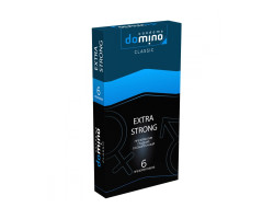 ПРЕЗЕРВАТИВЫ DOMINO CLASSICS EXTRA STRONG 6 штук
