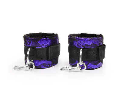 НАРУЧНИКИ цвет чёрный/фиолетовый арт. NTB-80584