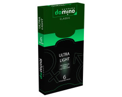 ПРЕЗЕРВАТИВЫ DOMINO CLASSICS ULTRA LIGHT 6 штук