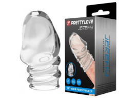 Рельефная насадка на пенис Pretty Love Jeremy BI-026249-1-foto3