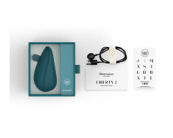 Бесконтактный клиторальный стимулятор Womanizer Liberty 2 темно-бирюзовый-foto2