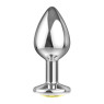 Анальная пробка Diamond Yellow Sparkle Large 4010-02Lola