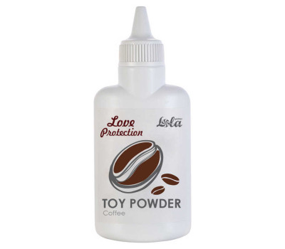 Пудра для игрушек ароматизированная Love Protection Coffee 30g 1828-01Lola