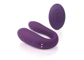 Стимулятор для пар EVERLOVE DUOS перезаряжаемый USB 10 режимов фиолетовый