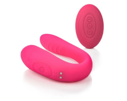 Стимулятор для пар EVERLOVE DUOS перезаряжаемый USB 10 режимов розовый