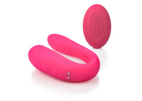 Стимулятор для пар EVERLOVE DUOS перезаряжаемый USB 10 режимов розовый