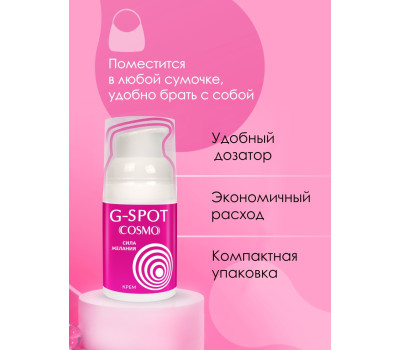 Интимный крем G-SPOT серии COSMO 28 г арт. LB-23183